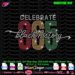 celebrate 365 days black history rhinestone svg, live learn make 365 days year svg, equal rights rhinestone svg