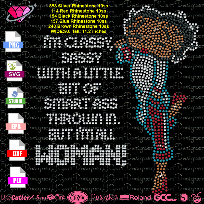 Download Lllá… Betty Boop Quote Rhinestone Diy Bling Transfer Digital Template