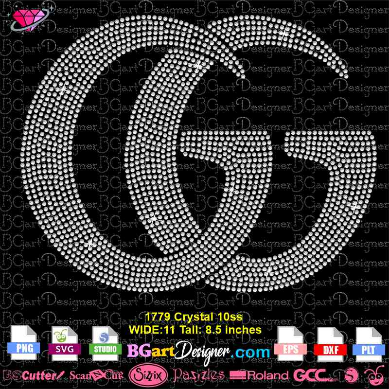Gucci SVG, Gucci Pattern SVG, Gucci Logo SVG, Cut Files