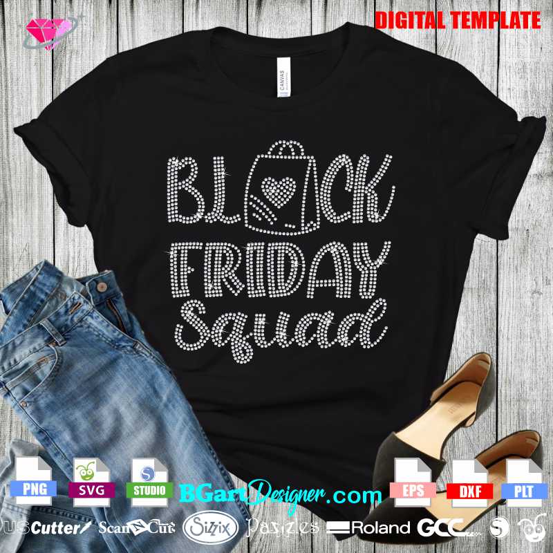 Black Friday Shopping Crew Svg, Black Friday Crew Svg