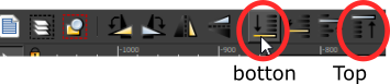 botton and top inkscape