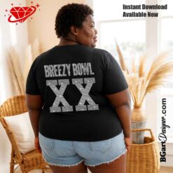 breezy bowl XX big Rhinestone file SVG download