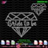 bride to be diamond rhinestone svg, diamond diva digital rhinestone template svg cricut