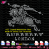 download burberry digital rhinestone template svg cricut silhouette