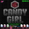 Candy Girl NE new edition rhinestone svg