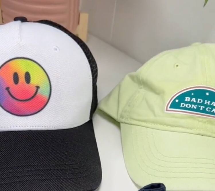 Cricut hat press projects tips