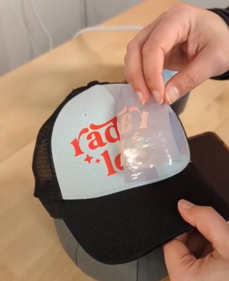 Cricut trucker hat