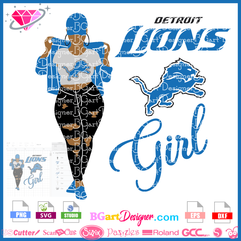 Fan Girl Detroit Lions