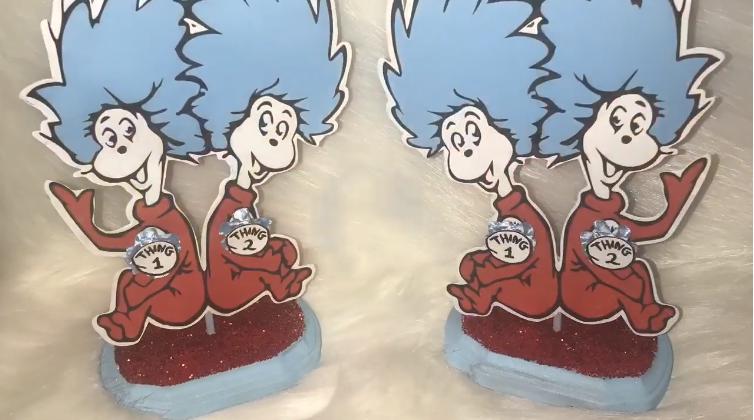 Dr seuss project ideas Center piece