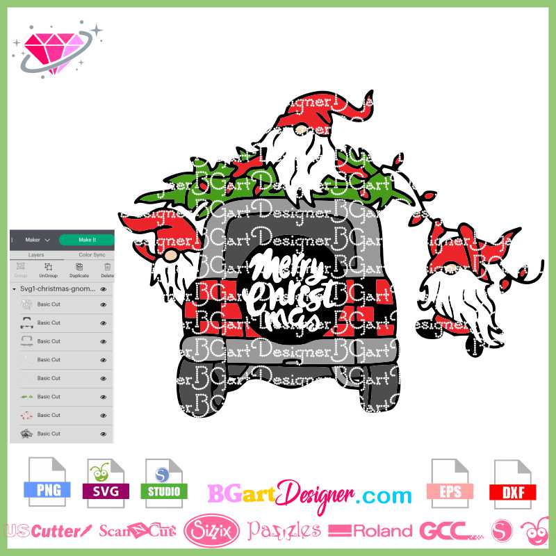 Grinch Svg, Christmas Truck Svg, Merry Christmas SVG Files For