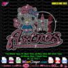 Houston Astros rhinestone template digital design showing Hello Kitty with team logo