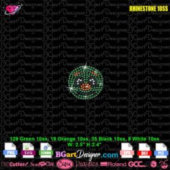 houston astros orbit mascot rhinestone template svg file