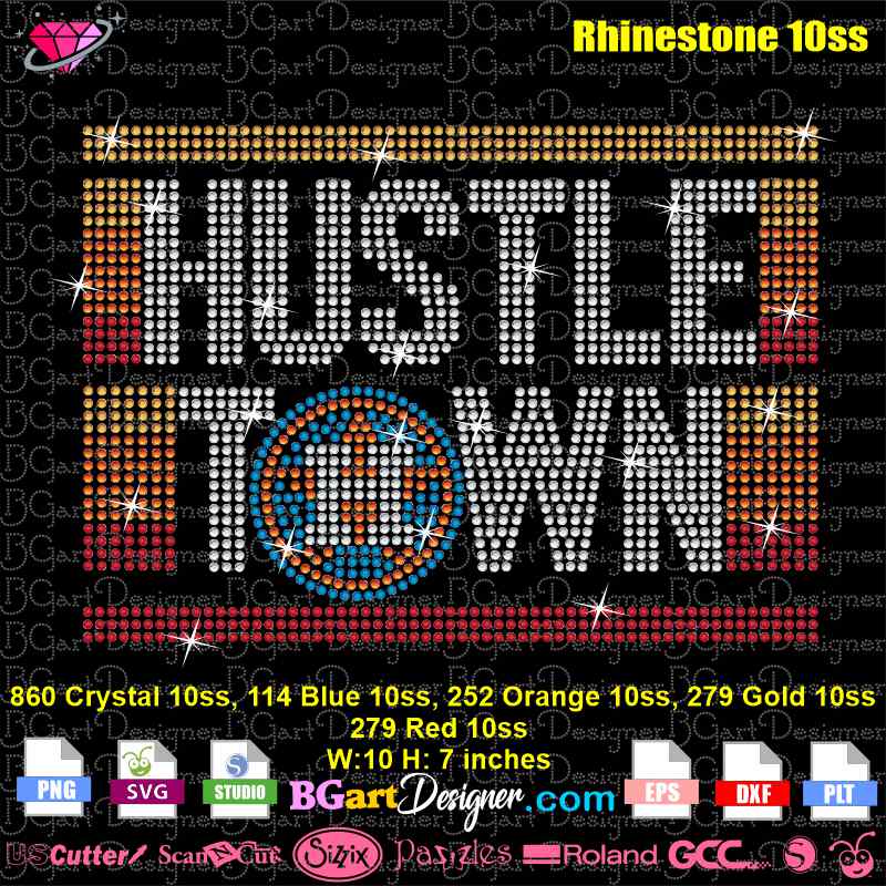 lllᐅ Astros Level Up City Rhinestone SVG - bling template file