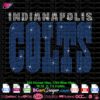 indianapolis colts rhinestone svg, colts bling svg, colts rhinestone template svg cricut