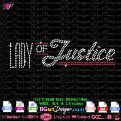lady of justice rhinestone svg cricut silhouette, justice themis bling template download