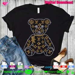 Cute Flower Louis Vuitton Teddy Bear Shirt, Louis Vuitton T Shirt