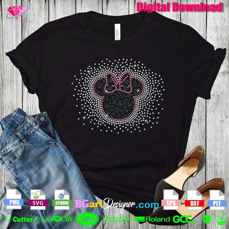 Basketball, Mickey Minnie Mouse, Sports, Ball, Team, Ears Head Bow, Svg and  Png Formats, Cut, Cricut, Silhouette, Clipar
