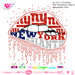 new york giants logo vector svg, ny giants lips svg, custom svg file