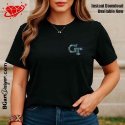 Georgia Tech Yellow Jackets logo bling layered svg cut file cricut download