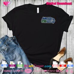 fueled by haters Seattle Seahawks bling rhinestone template svg, Seattle Seahawks small rhinestone svg cricut