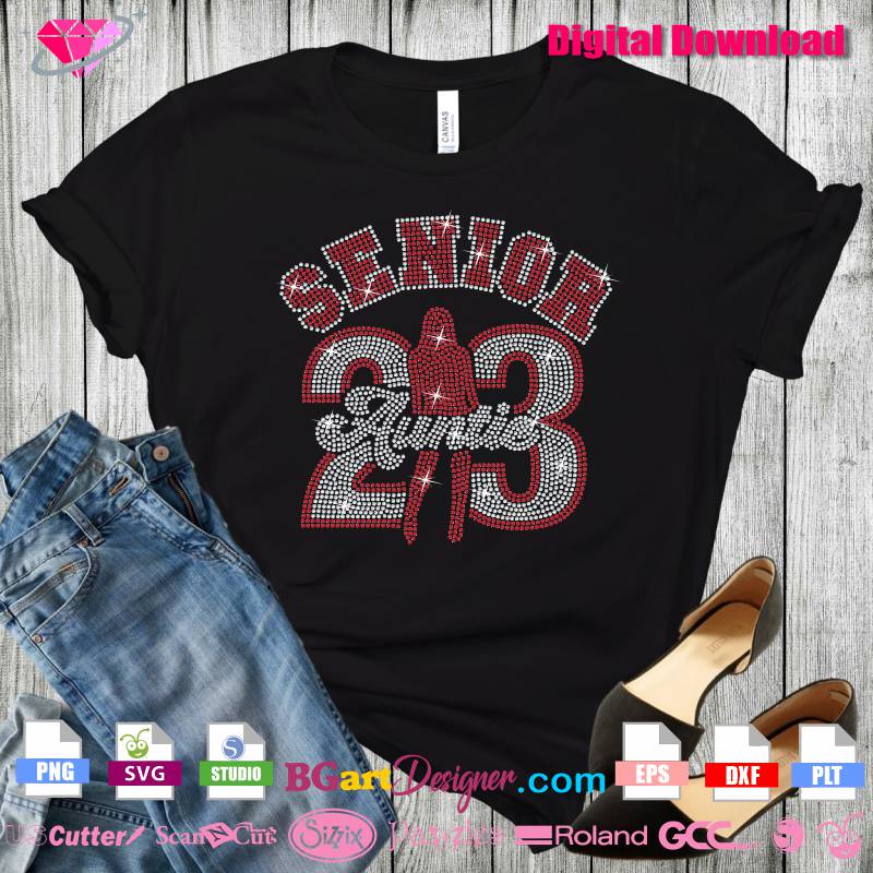 49ERS Heel Rhinestone SVG