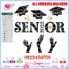 senior bundle svg, senior graduation cap svg, senior graduation hat svg, senior hands hat svg sublimation download