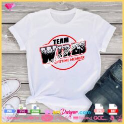team wires lifetime member svg cuttable layered cricut download files