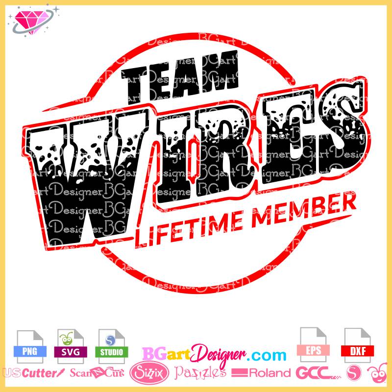 lllᐅ Team Keech Lifetime Member SVG - cricut silhouette cuttable