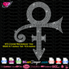 Download prince symbol rhinestone cut file, purple rain rhinestone svg, prince cricut file, prince symbol bling silhouette, prince guitar iron on transfer