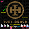 Tory Burch digital rhinestone template svg cricut silhouette download