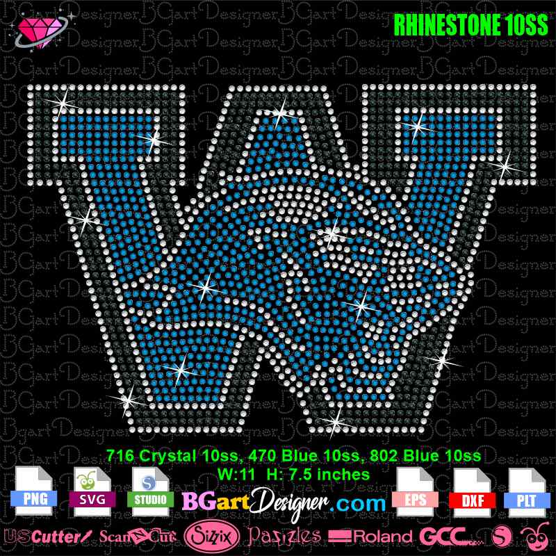  It's All About Them Detriot Lions Rhinestone Iron on Transfer