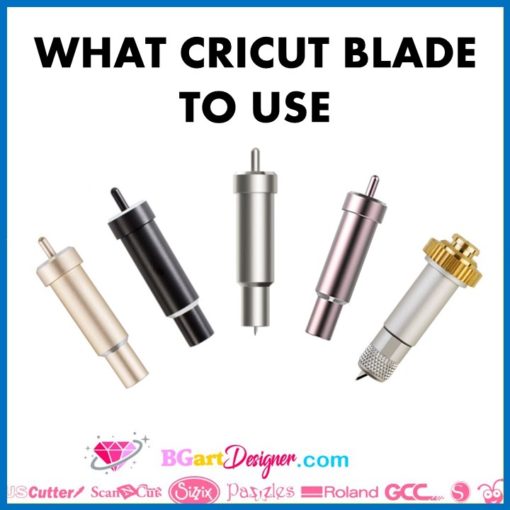 Cricut blade use