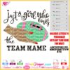 just a girl who loves the football svg cricut, fan girl nfl svg, football fan girl svg, football mom svg