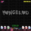 yungblud heart rhinestone design svg plt