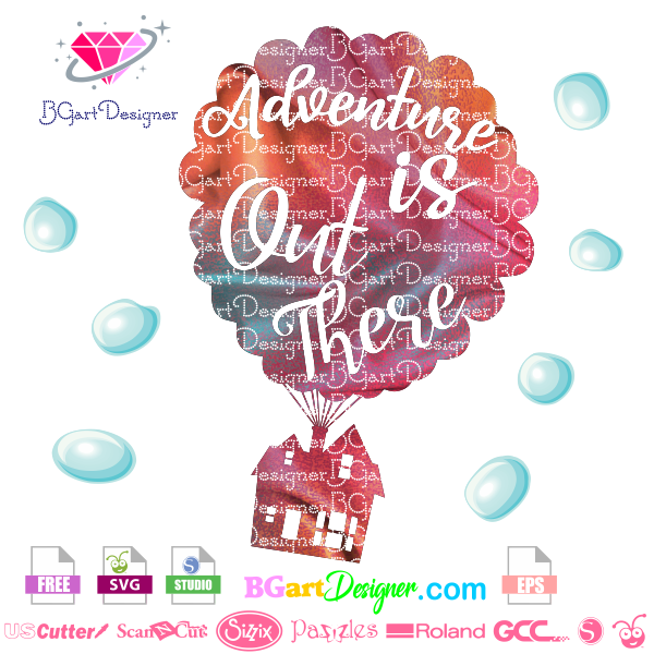 Adventure is out there / Disney Quotes /quote svg / quote clipart / family quote / SVG file for cut