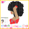 sexy girl side view svg cricut silhouette, afro hair woman download layered design, woman with hand inside of the hair svg