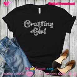 Retro-inspired installable font ideal for crafting personalized rhinestone templates and custom apparel like t-shirts. Perfect for DIY projects and adding a vintage flair to your designs.