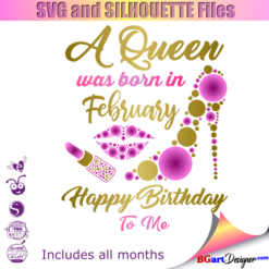 Birthday queen, This Queen was born in June Living my Best Life Digital File SVG PNG DXF PdF EpS, heel, lipstick, lips, vinyl, htv
