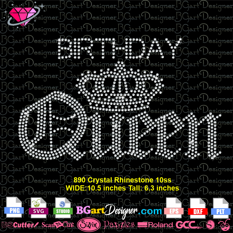 Free Free 263 Birthday Queen With Crown Svg SVG PNG EPS DXF File