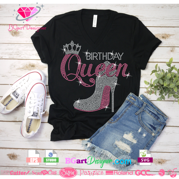 Download lllᐅBirthday queen Heel Crown - Bgartdesigner best custom ...