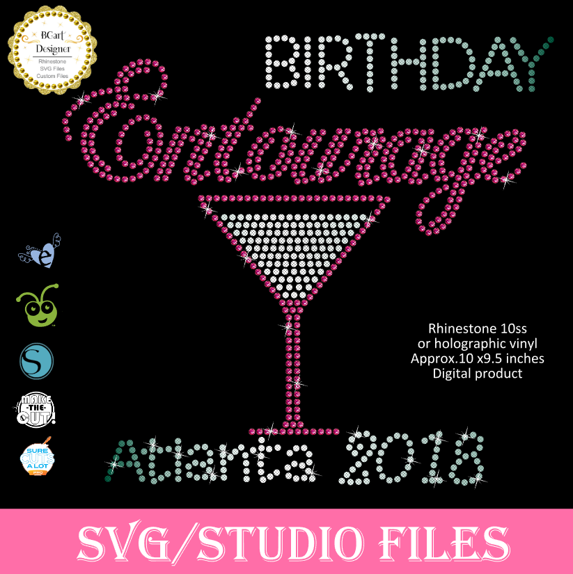 Download Birthday entourage girls - Bgartdesigner: Better SVG cut files
