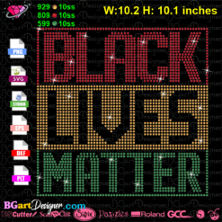 Black Lives Matter rhinestone african Colors, being black is not a crime svg cut file, black power bling cricut download silhouette