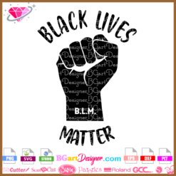 Black lives matter svg, black lives matter strong hand svg, black lives matter cricut download, black lives matter silhouette cut file