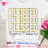 blessed beyond measure svg simple blessed svg, blessed heart cross svg vector cut file cricut, silhouette cameo files, blessed arrow sign cricut