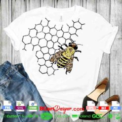 bumblebee honeycomb svg sublimation, bumble bee queen bee svg layered vinyl cricut