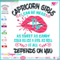 Capricorn girls lips svg, gold chain svg file, transparent png, cricut silhouette, zodiac sign biting lips download