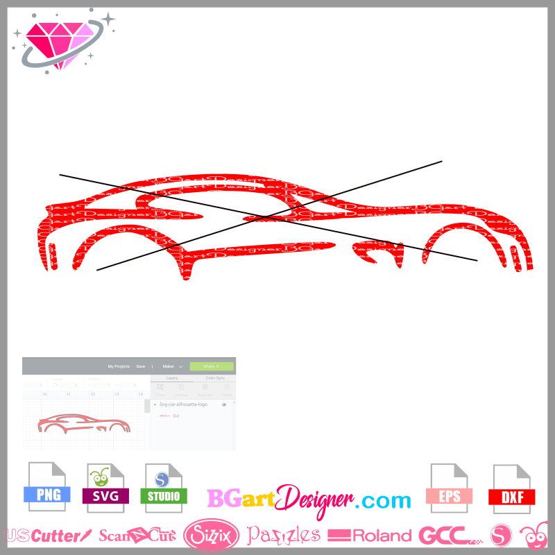 Download Lllá…silhouette Car Logo Svg Cricut Cameo Auto Services