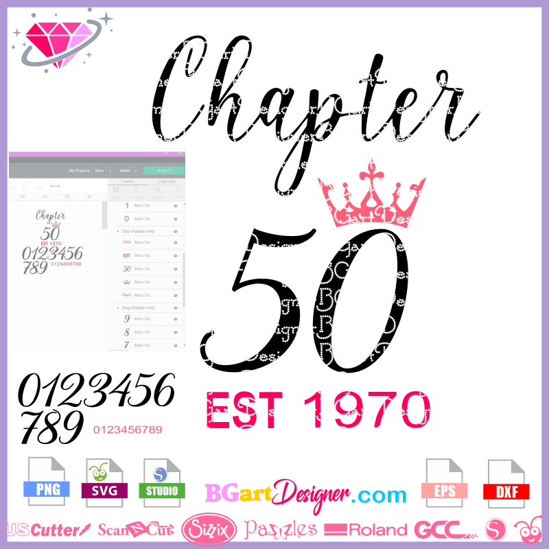 Download Lllá…download Chapter 50 Crown Svg Best Vinyl Layered File