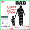 dad a son's first hero svg cricut silhouette, dad son svg layered, dad son svg cricut silhouette, dad son clipart sublimation