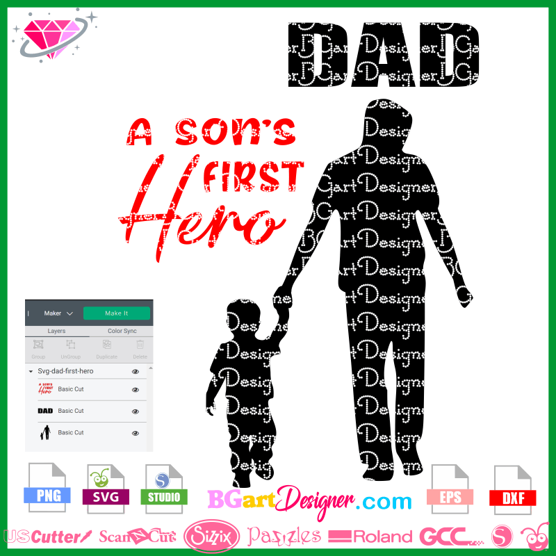 Free Free 251 Silhouette Father And Son Svg SVG PNG EPS DXF File